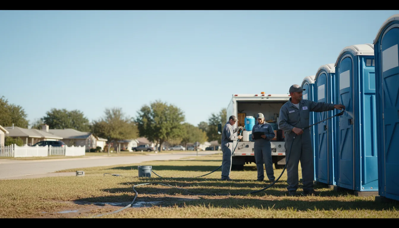 Long-Term Portable Toilet Rental in Cascade, IA near me